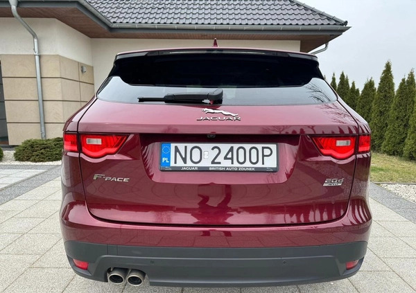 Jaguar F-Pace cena 125000 przebieg: 78600, rok produkcji 2016 z Olsztyn małe 106